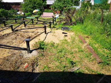 Каркасный дом 7х9 в полтора этажа.