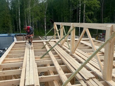  Дом 8х11 с террасой 8м2 по проекту 