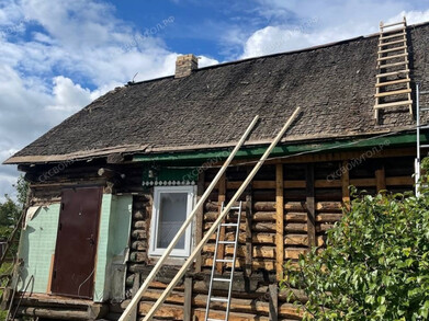 Каркасная пристройка с террасой к дому и23-25