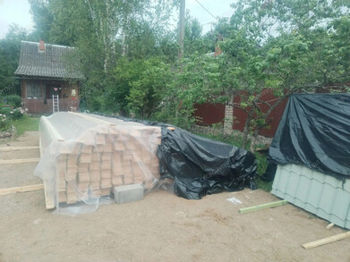 Дом 7Х8 с мансардным этажом + терраса 3х8