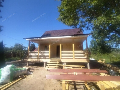 Дом 7Х8 с мансардным этажом + терраса 3х8