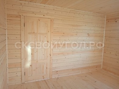 Дом из бруса 6х9 с мансардным этажом