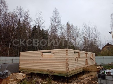 Дом из бруса 6х9 с мансардным этажом